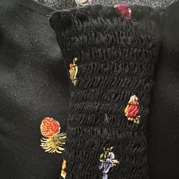 Reformation Black Floral Camisole - Picture 5 of 10